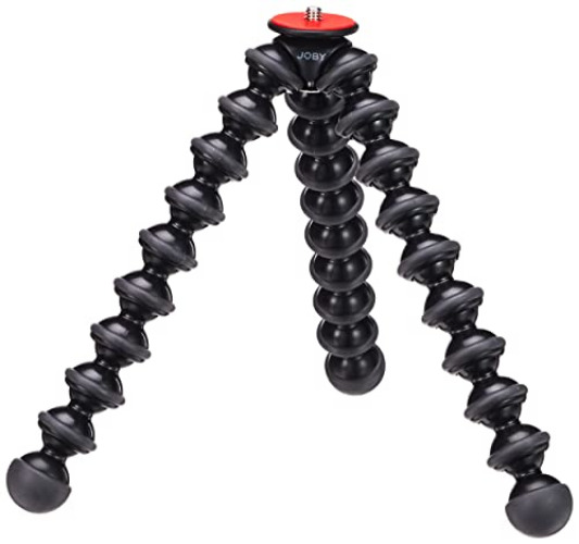 JOBY Gorillapod 1K Stand. Lightweight Flexible Tripod 1K Stand for Mirrorless Cameras or Devices Up to 1Kg (2.2Lbs). Black/Charcoal - 1K Stand