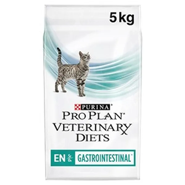 PRO PLAN Veterinary Diets Feline EN Gastrointestinal Dry Cat Food 5kg | Pets At Home