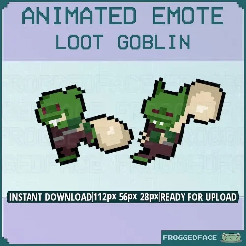 Loot Goblin Animated Emote