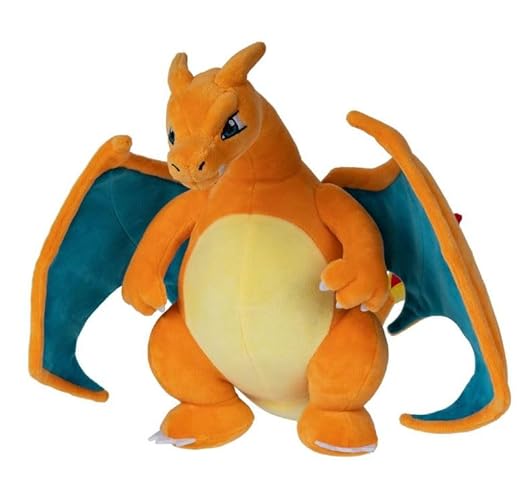 Pokémon 12" Large Charizard Plush - Officially Licensed - Quality & Soft Stuffed Animal Toy - Generation One - Great Gift for Kids, Boys, Girls & Fans of Pokemon - 12 Inches - Charizard
