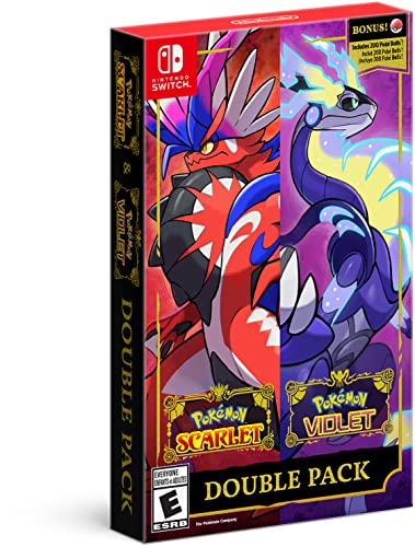 Pokémon Scarlet & Pokémon Violet Double Pack - Nintendo Switch - Nintendo Switch - Pokémon Scarlet & Pokémon Violet Double Pack