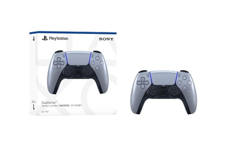PlayStation DualSense Wireless Controller - Sterling Silver - Sterling Silver