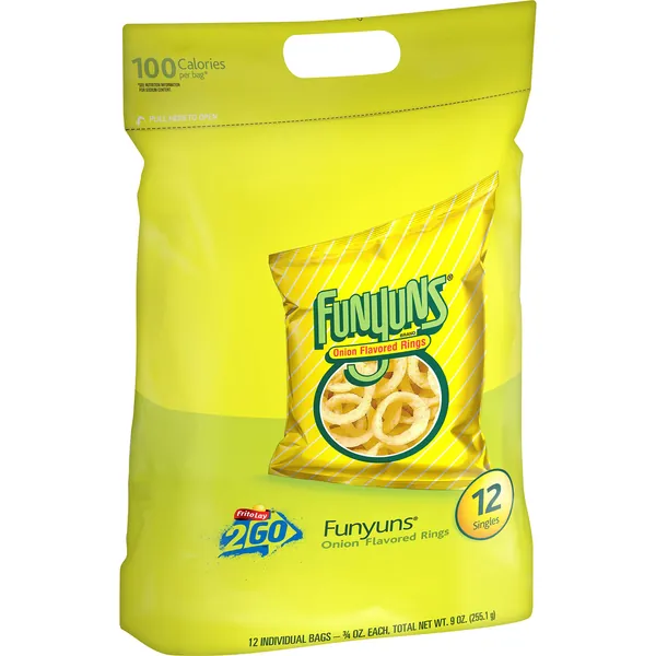 Funyuns Onion Flavored Rings, 12 Count, 9 Ounce - 