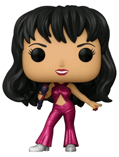 Pop! Rocks: #205 - Selena [Burgundy Diamond Glitter] - 