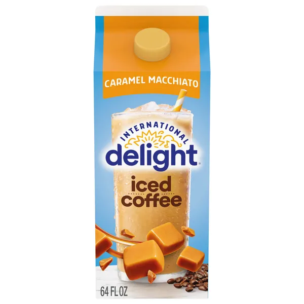 International Delight Iced Coffee, Caramel Macchiato, 64 oz.