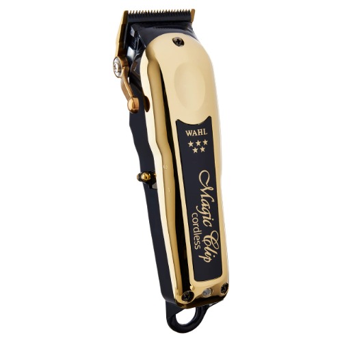 Wahl Professional 5 Star Gold Cordless Magic Clip Hair Clipper with 100+ Minute Run Time for Professional Barbers and Stylists - Model 8148-700 - Gold Cordless Maigc Clip # 8148-700