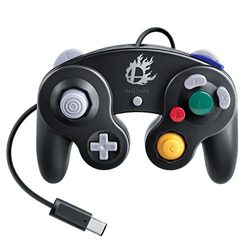 Nintendo Gamecube Controller Black (Smash Bros.) - Brand New