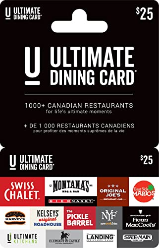 The Ultimate Dining Card Gift Card (Not redeemable at Milestones Restaurants)