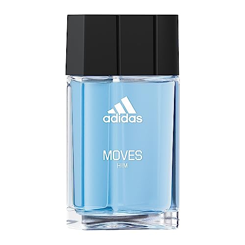 Adidas Moves for Men Eau de Toilette Spray 1.6 Fl OZ - 1.6 Fl Oz (Pack of 1) - Spray