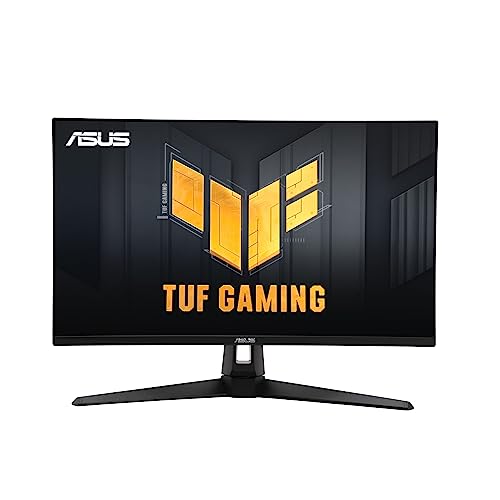 ASUS TUF Gaming 27” 1080P HDR Monitor (VG279QM1A) - Full HD (1920 x 1080), 280Hz, 1ms, Fast IPS, Extreme Low Motion Blur Sync, Freesync Premium, G-SYNC Compatible, Speakers, Variable Overdrive