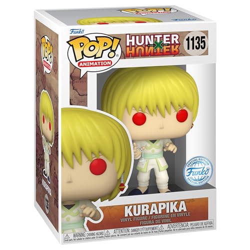 Funko Pop Hunter x Hunter Kurapika Scarlet Eyes with Chain 