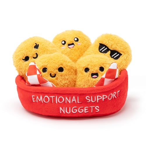 What Do You Meme Emotional Support Nuggets - Plush Nuggets Stuffed Animal - Nuggets