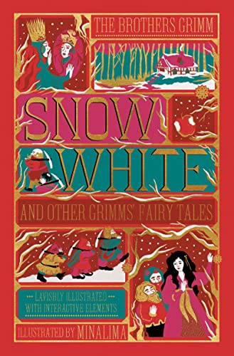 Snow White and Other Grimms' Fairy Tales Illustrated with Interactive Elements