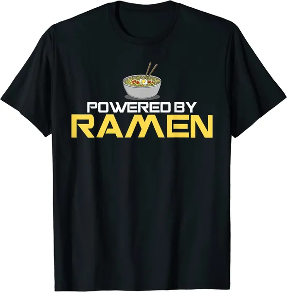 Powered By Ramen Japanese Anime Noodles T-Shirt
