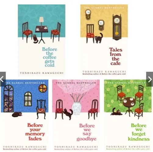 Toshikazu Kawaguchi : Before The Coffee Gets Cold (5 book set)