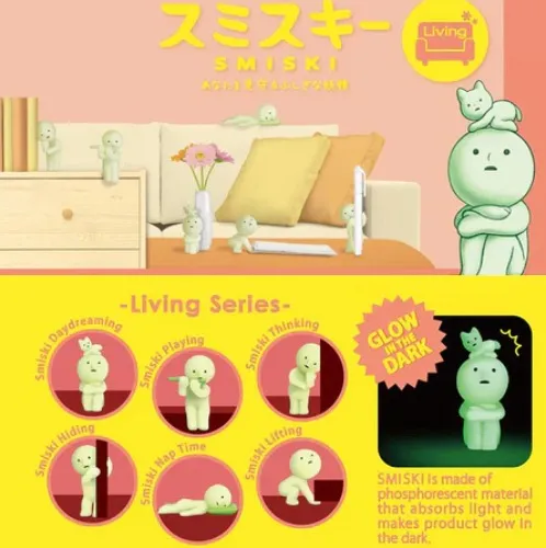6pcs Complete Set Smiski