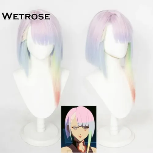 Lucy cosplay wig (Cyberpunk: Edgerunners)
