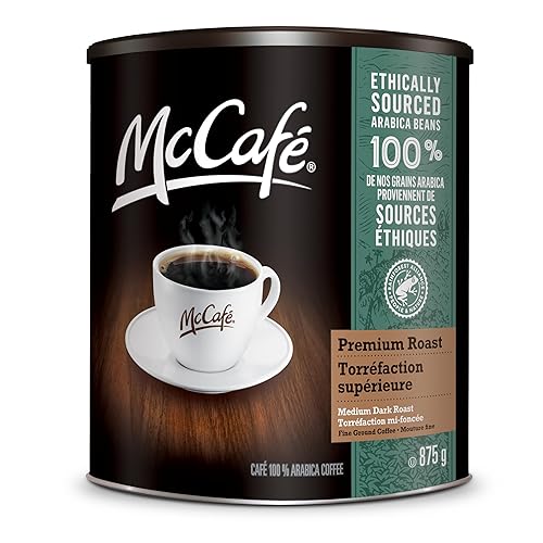 McCafé Premium Medium Dark Roast, Ground Coffee, 875g