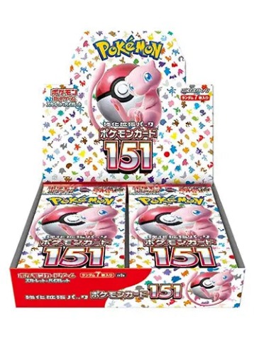 Japanese Pokemon: 151 Set SV2a - Booster Box | Default Title