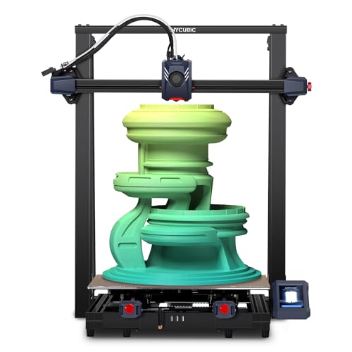 Anycubic Kobra 2 Max 3D Printer Large,500mm/s High Speed Printing,20000mm/S²Acceleration,LeviQ 2.0 Auto Leveling,High Precision,WIFI,Intelligent APP Control,Extra Large Volume-16.5"x16.5"x19.7" - Anycubic Kobra 2 Max