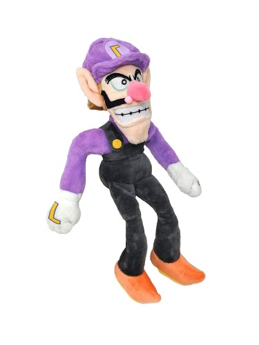 Best Super Mario Waluigi Plush Toy and Travel Bag-Perfect Super Mario Stuffed Toy (Waluigi) - Waluigi