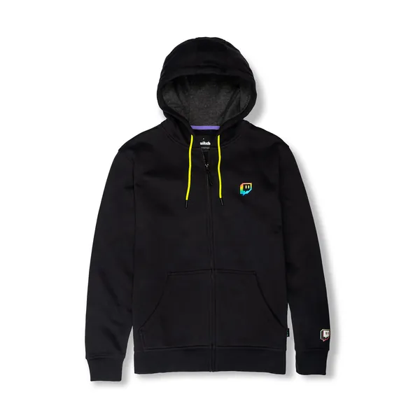 Twitch Graphic Zip Up Hoodie