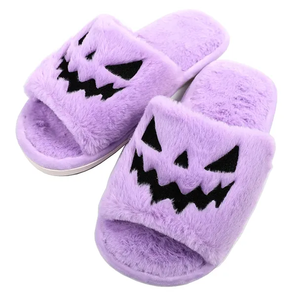 Cozy Purple Slippers