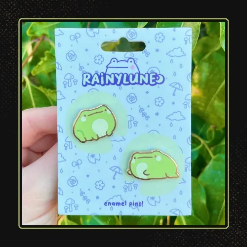 NPC Frogs Mini Pins | Rainylune