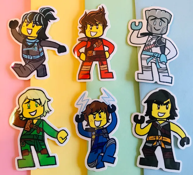 Ninjago Stickers