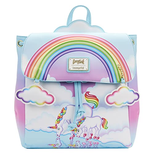 Loungefly Lisa Frank Unicorn Reflection Mini Backpack - Standard