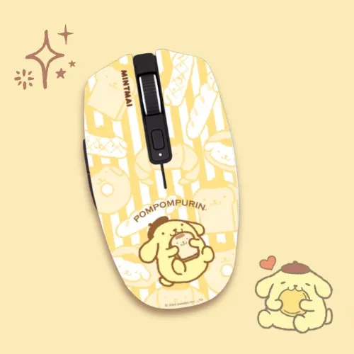 Pompompurin × Razor mouse (custom)