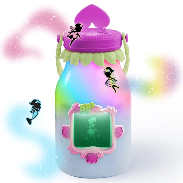 Got2Glow Fairy Finder - Electronic Fairy Jar Catches 30+ Virtual Fairies - Got to Glow in The Dark - Glow in the Dark