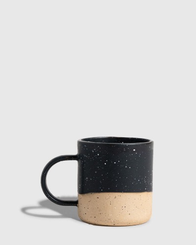 8 oz. Stoneware Mug - Black