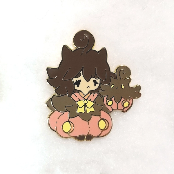 Pumpkaboo Pumpkin Pin - Halloween anime enamel pin