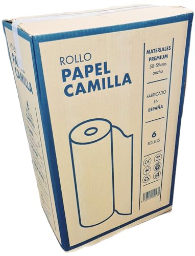 Rollo de papel camilla 65m | 6 Unidades ECO blanco (1) - 1
