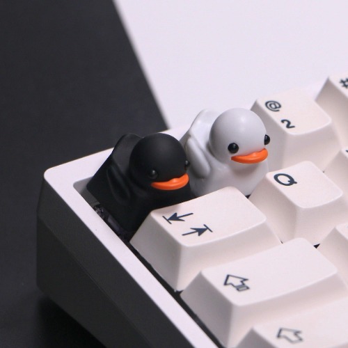 OG Duckey Keycap Black & White