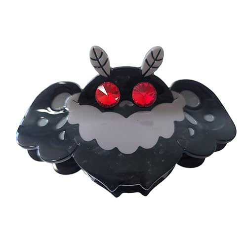 Bat Hair Clip,Cellulose Acetate Hair Clips,Big Claw Clips for Women,Hair Accessories - Bat