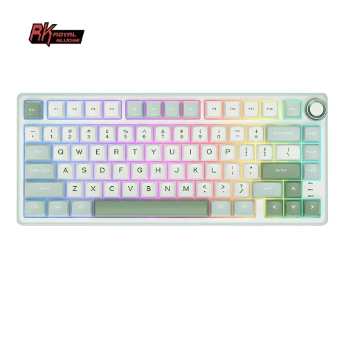 Rk r75 royal kludge teclado mecânico com fio 80 teclas 80% junta rgb retroiluminado teclado para jogos permutável com teclas mda pbt - AliExpress 7