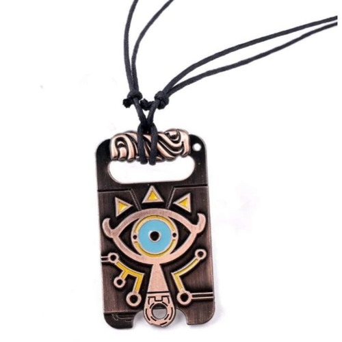 Legend of Zelda Breath of The Wild Sheikah Eye Dog Tag Necklace