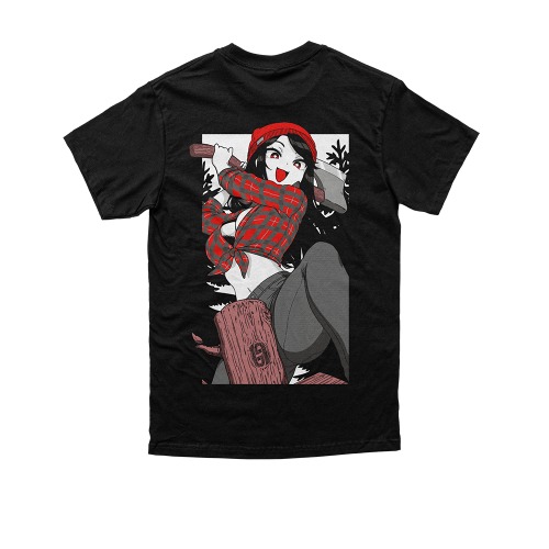 Waifu Shirt: Morning Wood | L