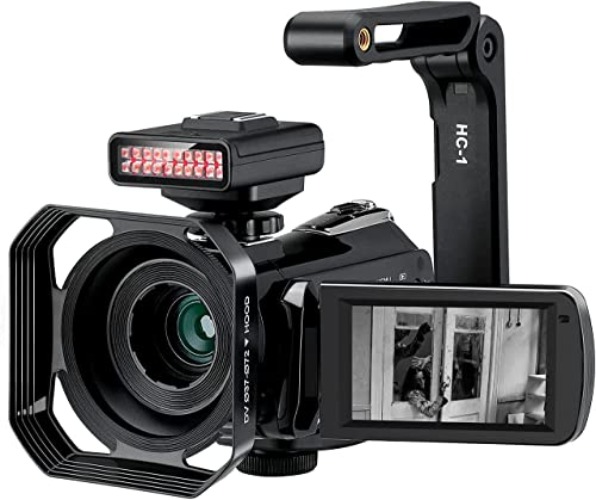 4K Camcorder ORDRO UHD Night Vision Video Camera