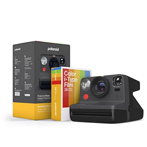 Polaroid Now 2nd Gen Everything Box - Black - Black - 2nd Gen