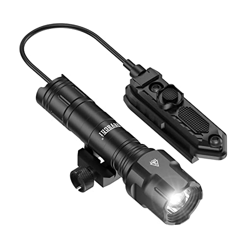 Feyachi 1200 Lumen Tactical Flashlight - Black