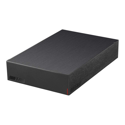 Buffalo HD-LE6U3-BB USB 3.2 (Gen.1) Compatible External Hard Drive, 6TB Black - 6TB - Black