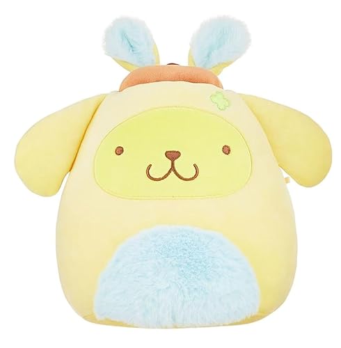 Squishmallows 2025 Original 8-Inch Easter Hello Kitty Squad Plush - Collectible Soft & Squishy Mini Stuffed Animal Toy - Add to Your Squad - Gift for Kids, Girls & Boys (Pompompurin) - Pompompurin