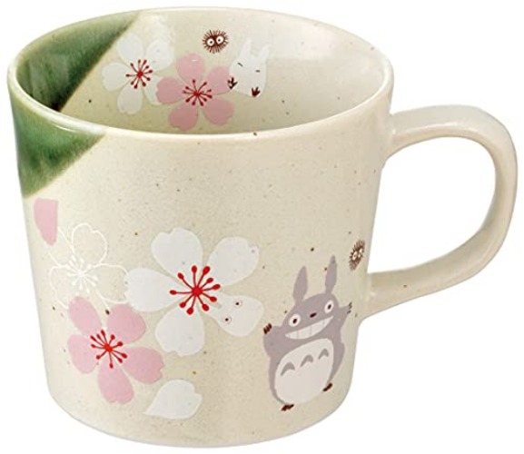 Studio Ghibli - My Neighbor Totoro - Sakura/Cherry Blossom, Skater Traditional Japanese Porcelain Dish Series - Mug