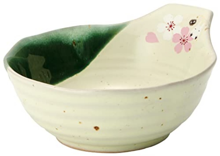 Studio Ghibli - My Neighbor Totoro - Sakura/Cherry Blossom, Skater Traditional Japanese Porcelain Dish Series - Bowl