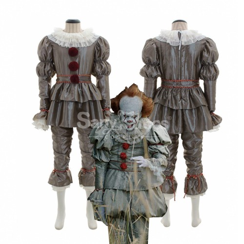 【In Stock】Movie It Cosplay Pennywise Cosplay Costume - M
