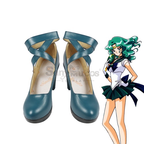 Anime Sailor Moon Cosplay Sailor Neptune Michiru Kaiou Cosplay Shoes - Female / 39