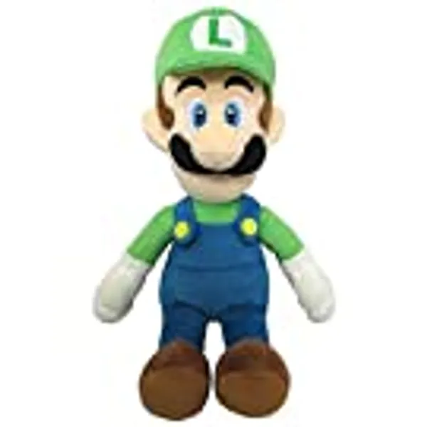 Super Mario AC02 Luigi Sanei Officially Licensed Plush, Multicolour